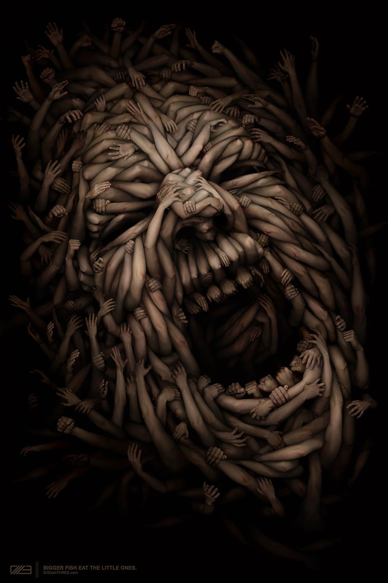 Illustration for article titled Melancholy monsters from your gloomiest nightmares